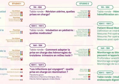 Le programme du congrès E-F2AR